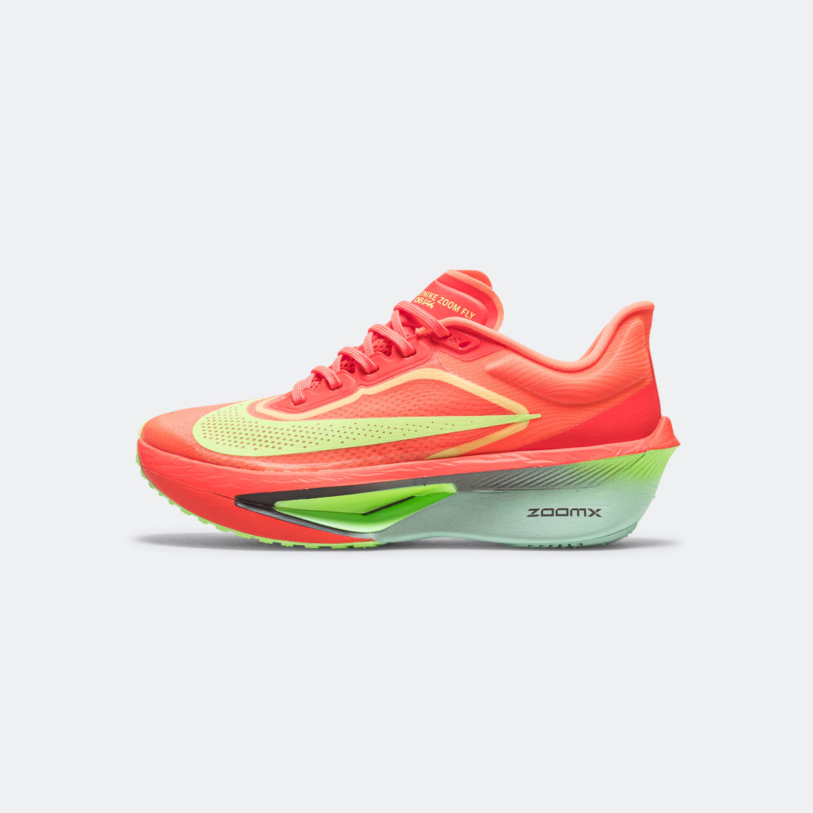 Nike - Mens Zoom Fly 6 - Bright Crimson/Cave Purple-Lime Blast - Up There Athletics