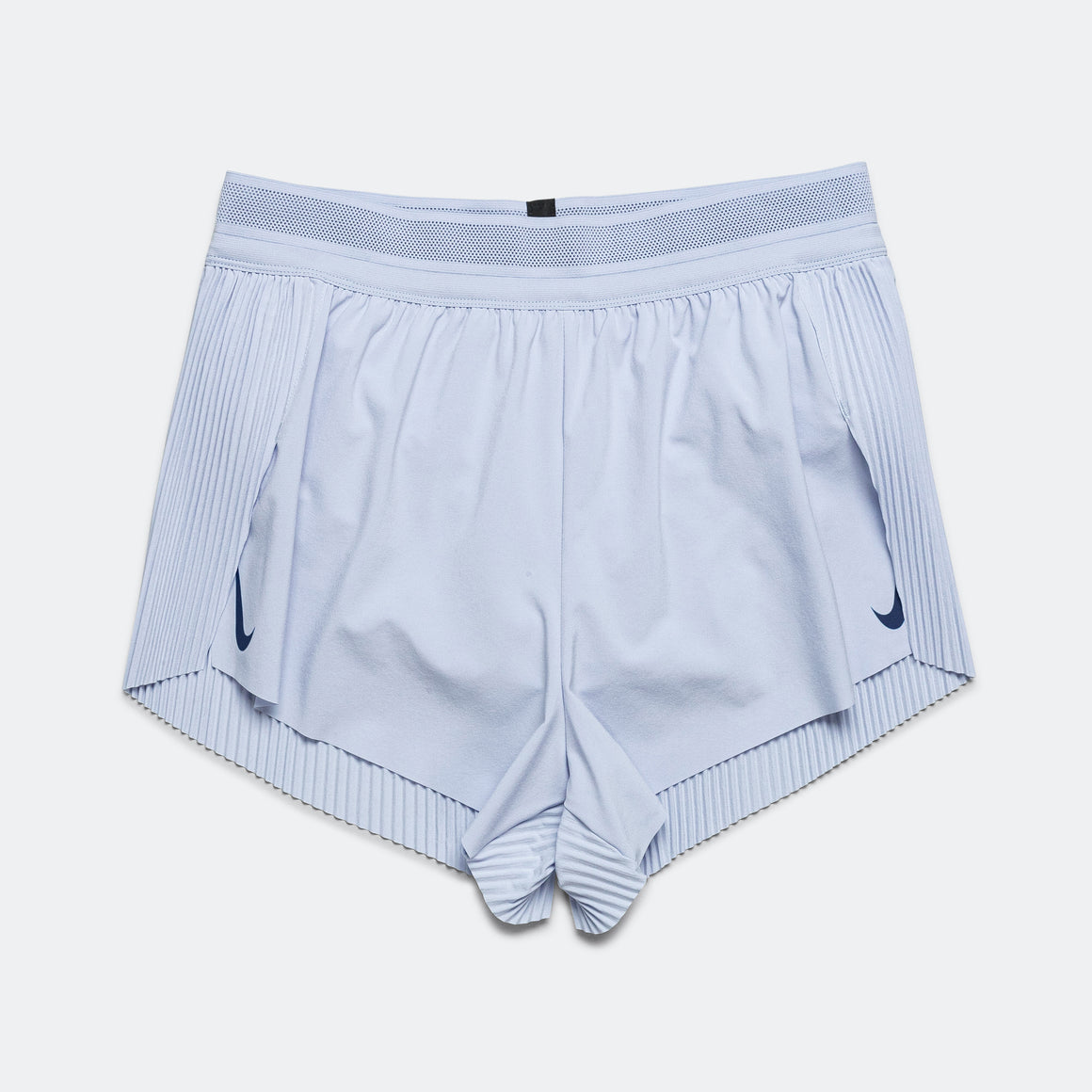 Nike - Womens Dri-FIT ADV AeroSwift Mid Rise 3" Short - Ghost/Blue Void - Up There Athletics