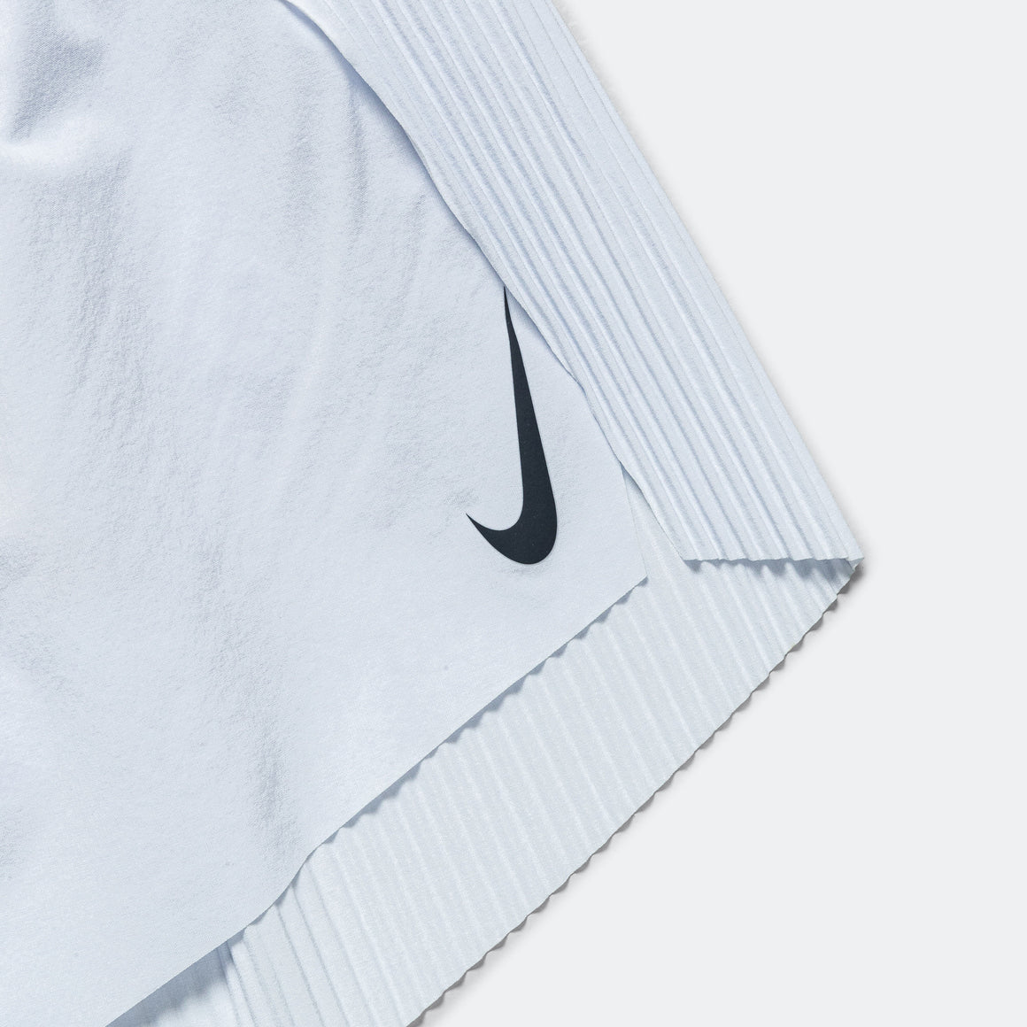 Nike - Womens Dri-FIT ADV AeroSwift Mid Rise 3" Short - Football Grey/Dark Obsidian - Up There Athletics