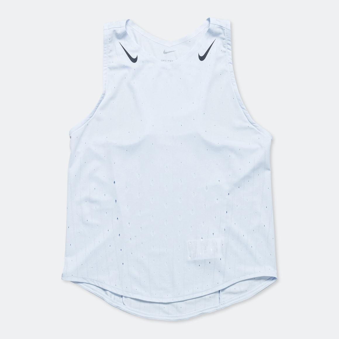 Nike - Womens Dri-FIT ADV AeroSwift Singlet - Football Grey/Dark Obsidian - Up There Athletics