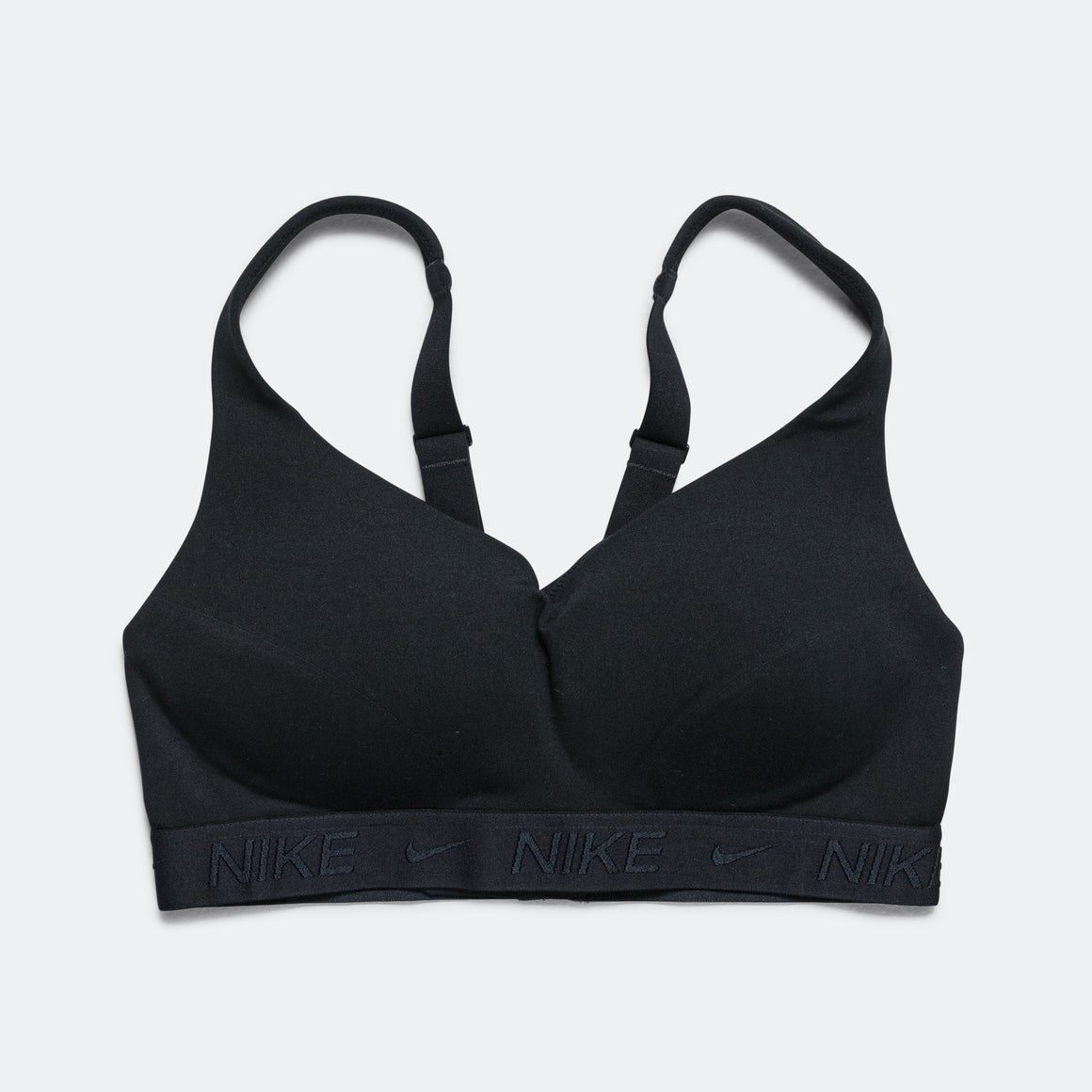 Nike - Womens Dri-FIT Indy High Support Bra - Black/Black - Up There Athletics