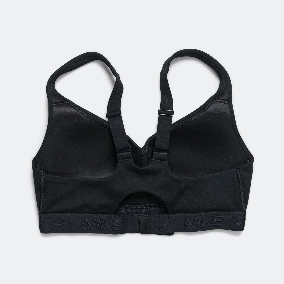 Nike - Womens Dri-FIT Indy High Support Bra - Black/Black - Up There Athletics