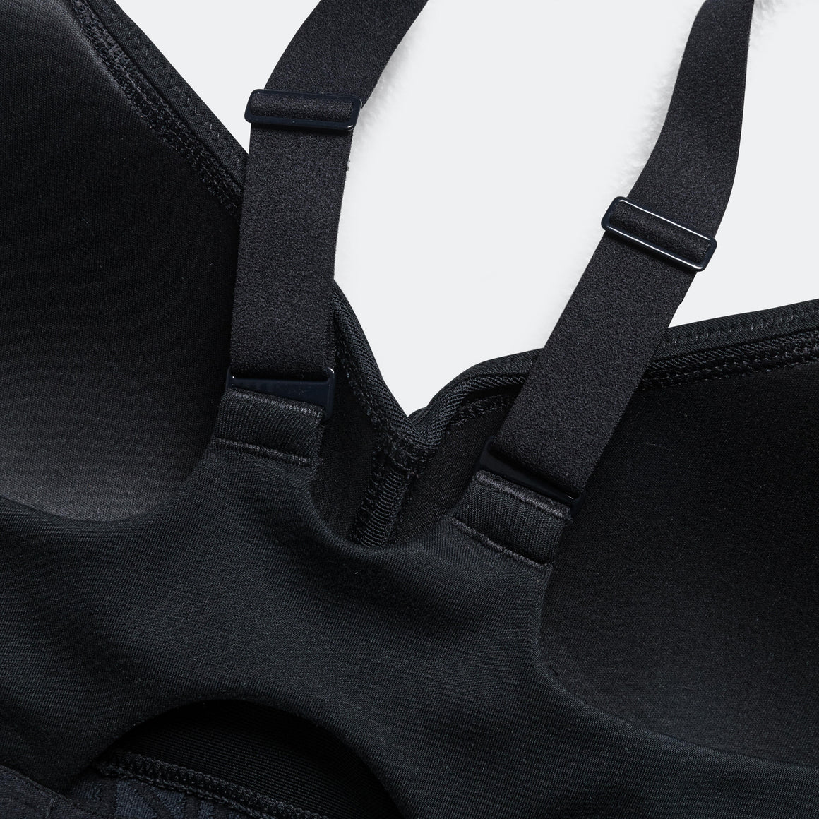 Nike - Womens Dri-FIT Indy High Support Bra - Black/Black - Up There Athletics