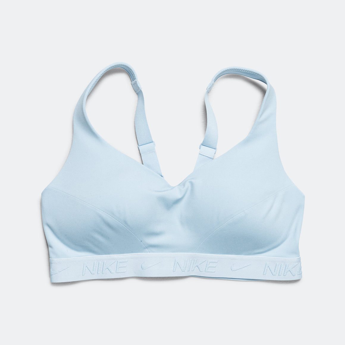 Nike - Womens Dri-FIT Indy High Support Bra - Lt Armory Blue - Up There Athletics