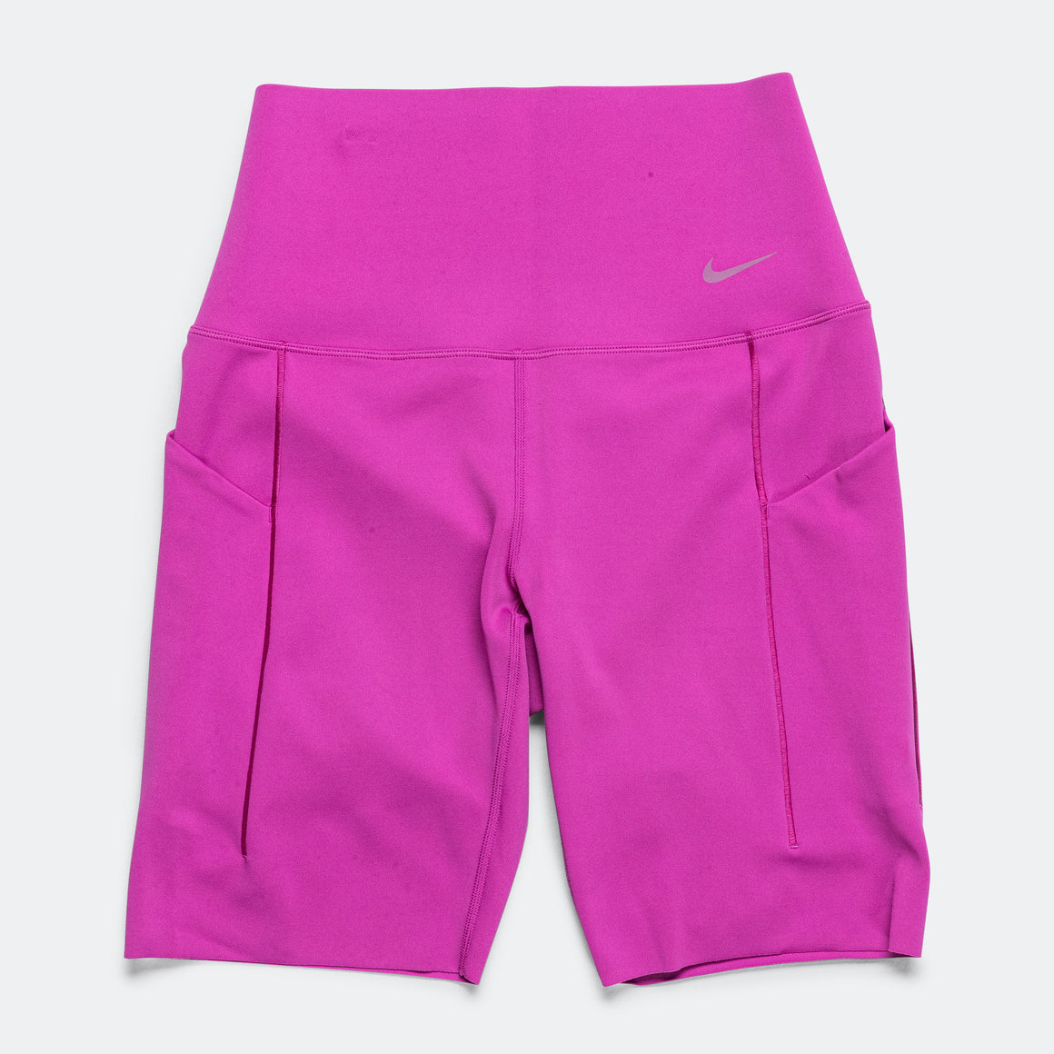 Nike - Women's Medium-Support High-Waisted 8" Tights w/ Pockets - Hot Fuchsia - Up There Athletics