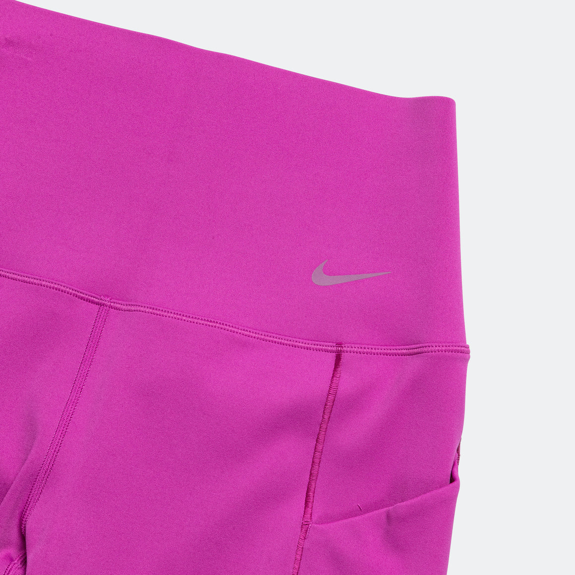 Nike - Women's Medium-Support High-Waisted 8" Tights w/ Pockets - Hot Fuchsia - Up There Athletics
