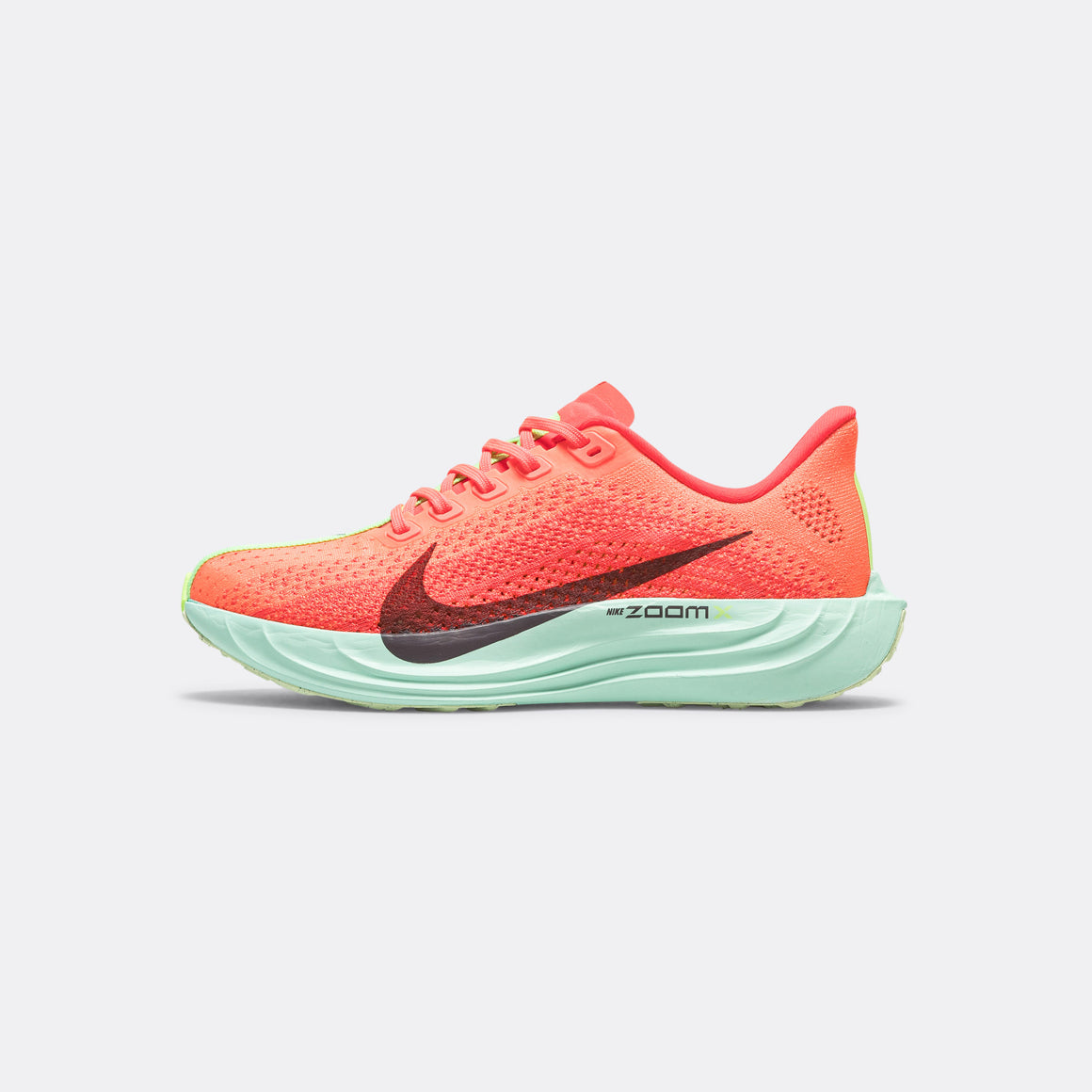 Nike - Womens Pegasus Plus - Bright Crimson/Cave Purple-Lime Blast - Up There Athletics