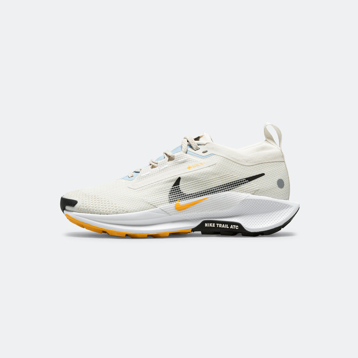 Nike - Womens ReactX Pegasus Trail 5 GORE-TEX - Phantom White/University Gold-Black - Up There Athletics