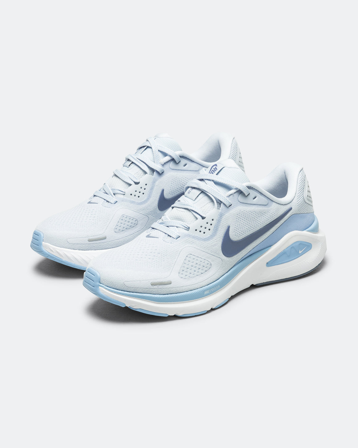 Nike - Womens Structure 26 - Football Grey/World Indigo-Aluminum - Up There Athletics