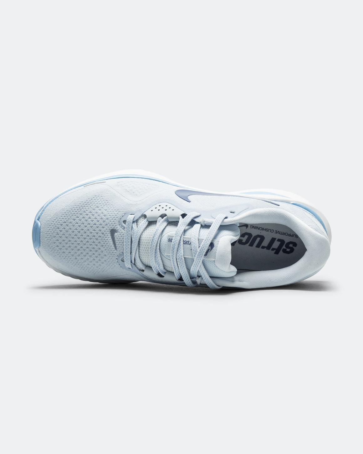 Nike - Womens Structure 26 - Football Grey/World Indigo-Aluminum - Up There Athletics