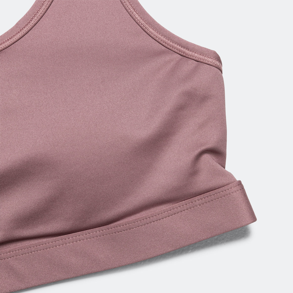 Nike - Womens Swoosh Medium Support Bra - Smokey Mauve/White - Up There Athletics