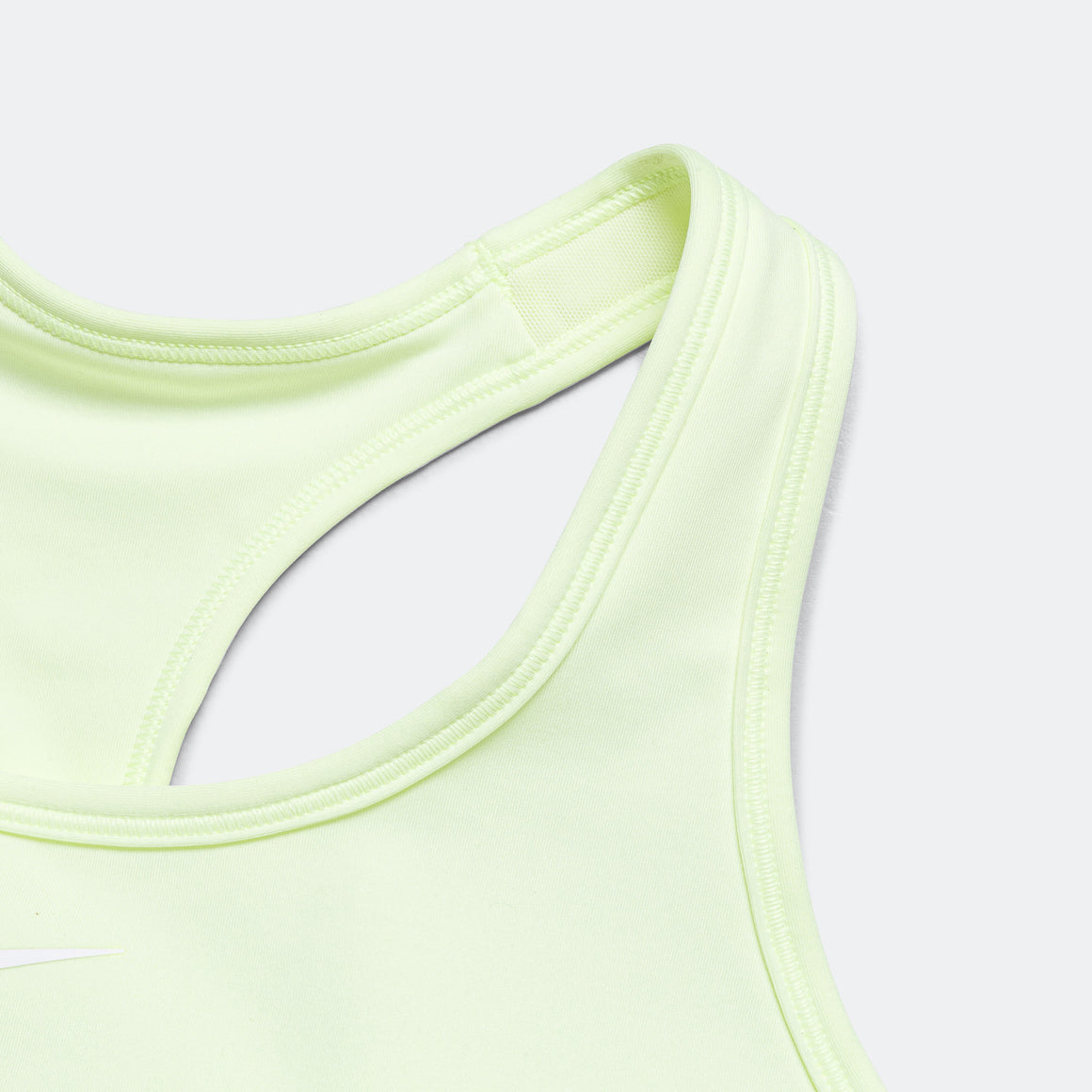 Nike - Womens Swoosh Medium Support Sports Bra - Barley Volt/White - Up There Athletics