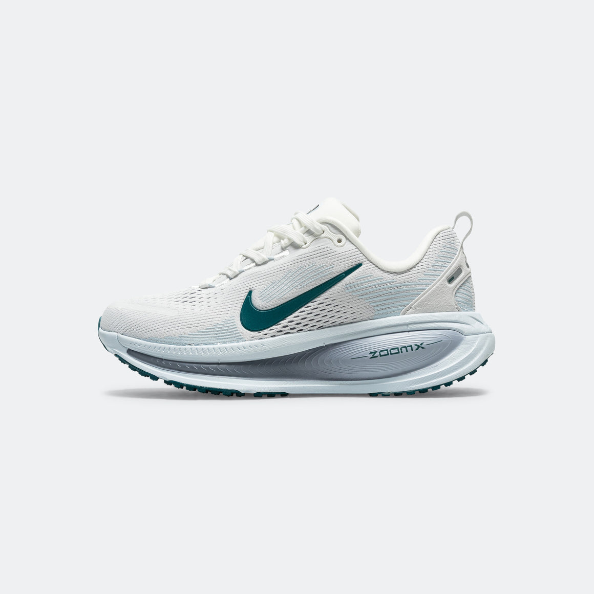 Nike - Womens Vomero 18 - Summit White/Geode Teal-Blue Tint - Up There Athletics