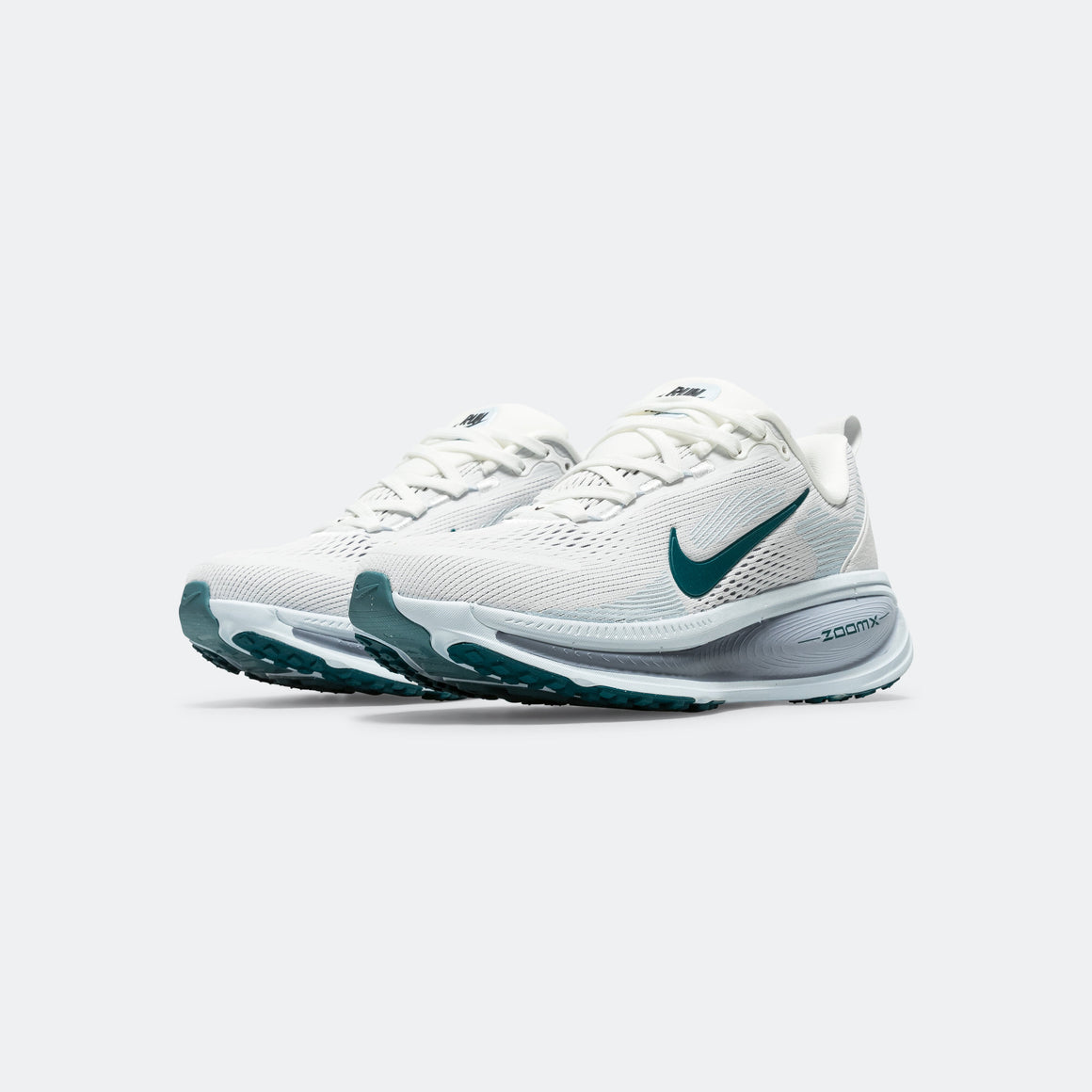 Nike - Womens Vomero 18 - Summit White/Geode Teal-Blue Tint - Up There Athletics