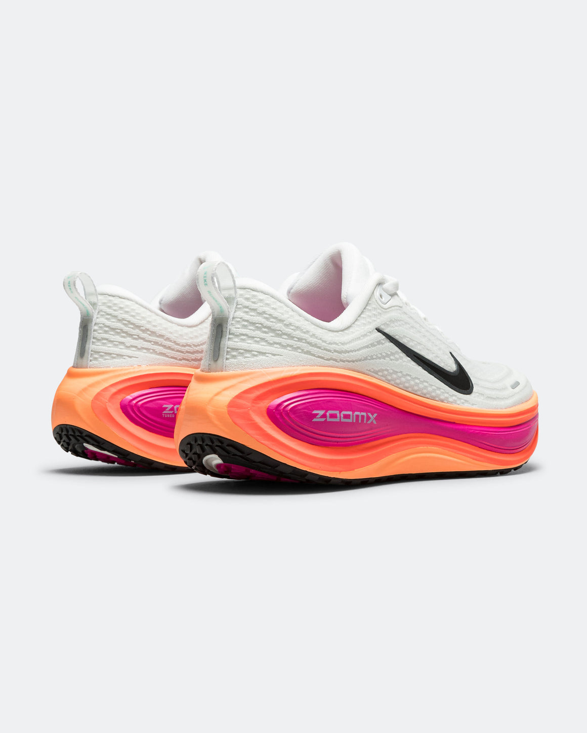 Nike - Womens Vomero Plus - White/Black-Fire Pink-Hyper Crimson - Up There Athletics