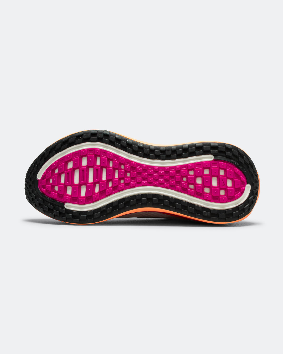 Nike - Womens Vomero Plus - White/Black-Fire Pink-Hyper Crimson - Up There Athletics