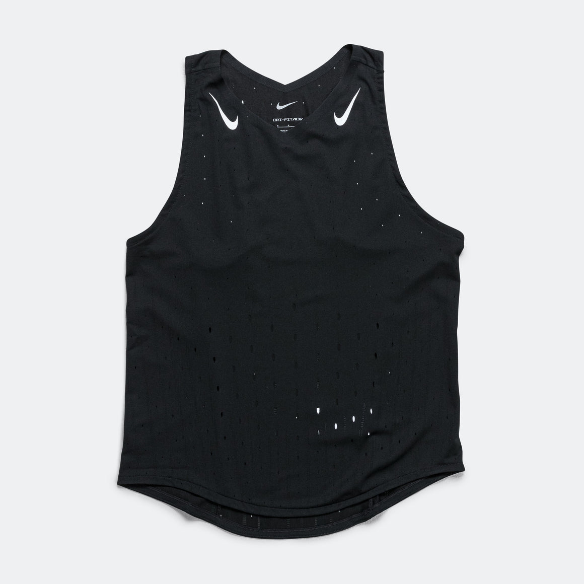 Nike - Womens Dri-FIT ADV AeroSwift Singlet - Black - Up There Athletics