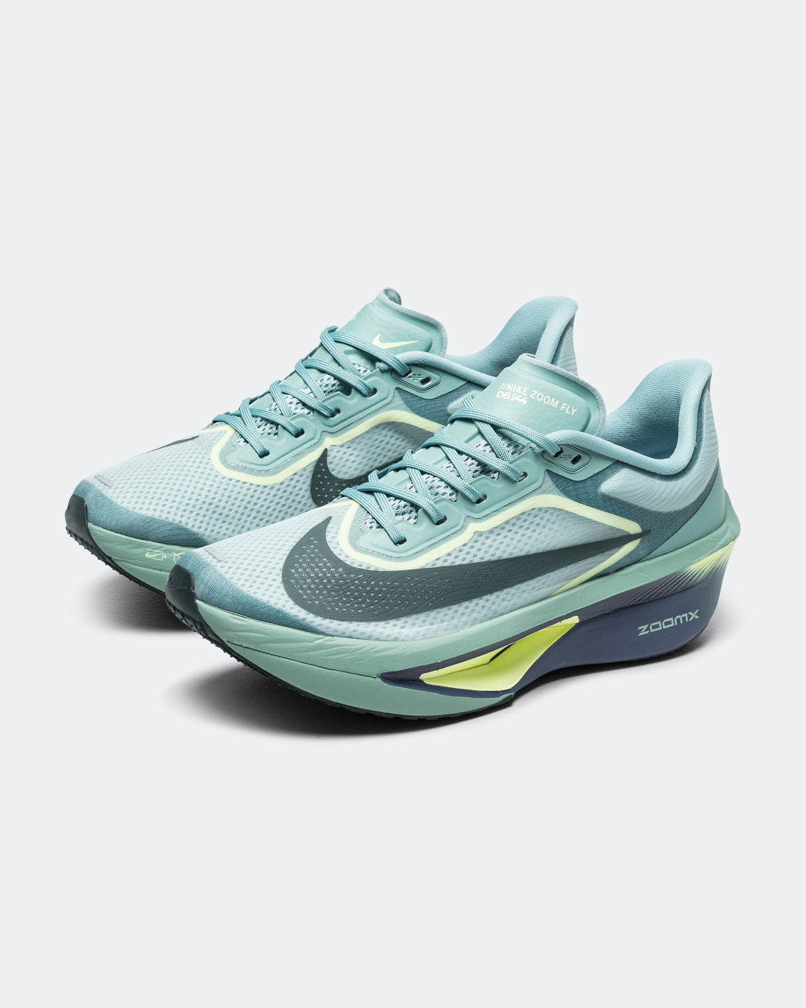 Nike - Mens Zoom Fly 6 - Canon/Seaweed-Light Silver-Cobalt Bliss - Up There Athletics