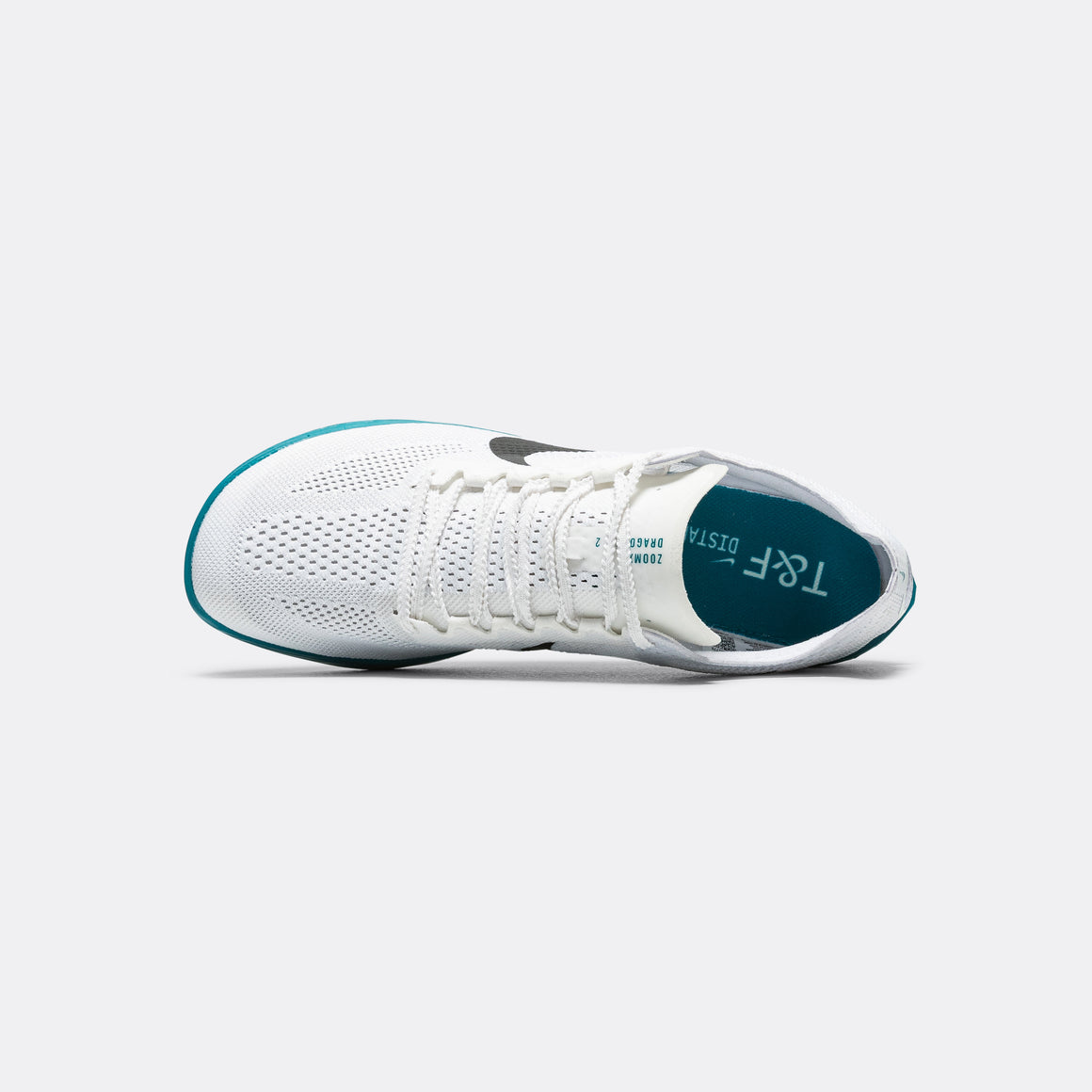Nike - ZoomX Dragonfly 2 - White/Black-Bright Spruce - Up There Athletics