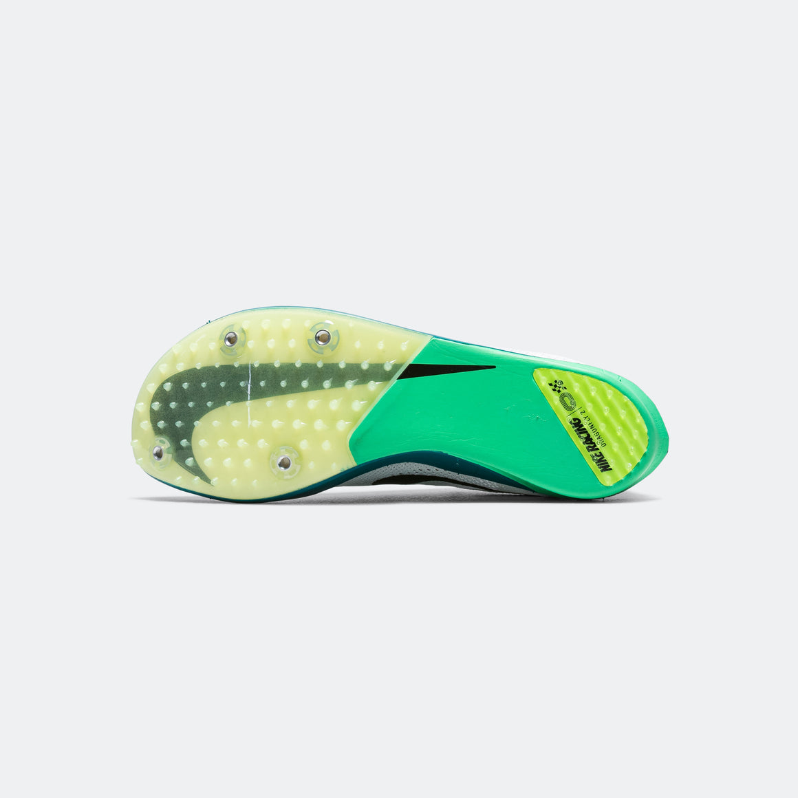 Nike - ZoomX Dragonfly 2 - White/Black-Bright Spruce - Up There Athletics