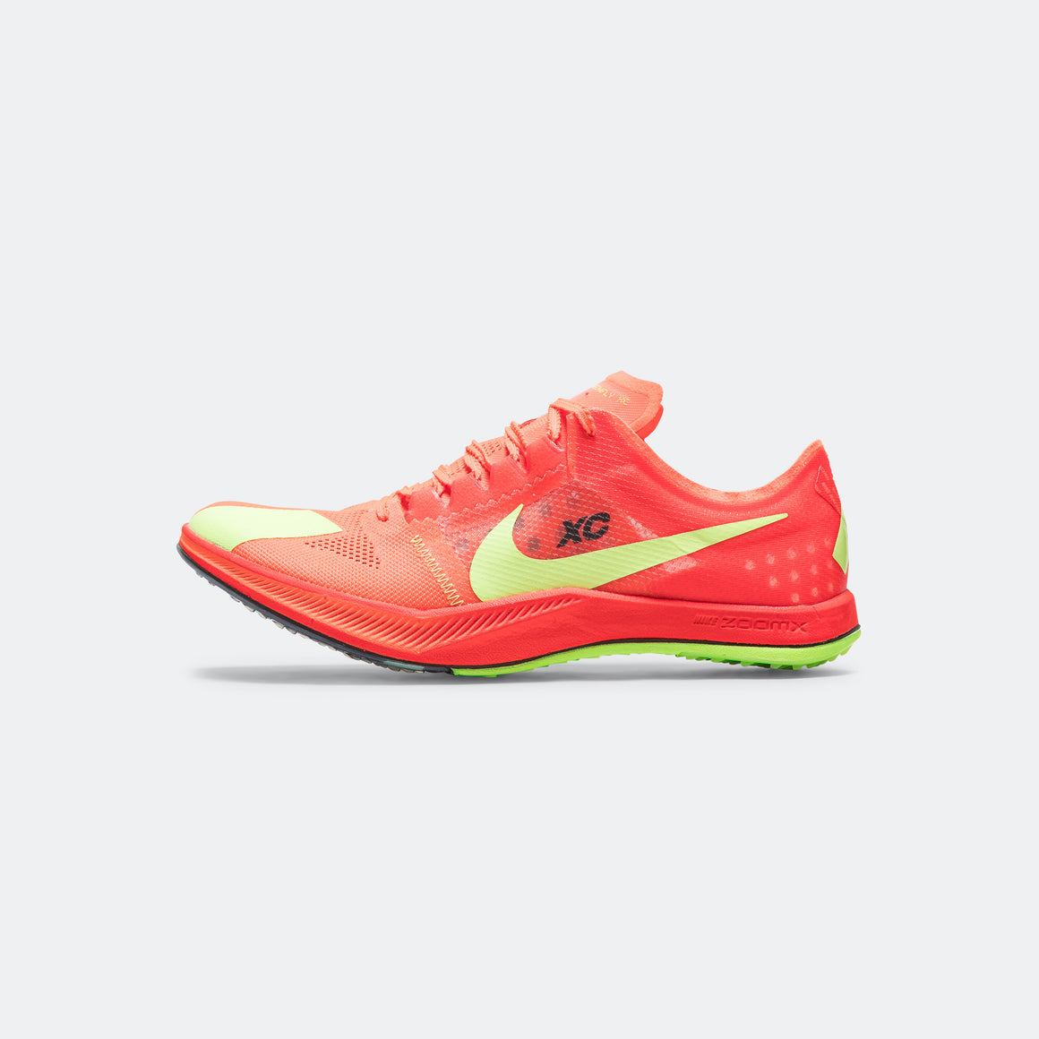 Nike - ZoomX Dragonfly XC - Hyper Orange/Lime Blast-Bright Crimson - Up There Athletics