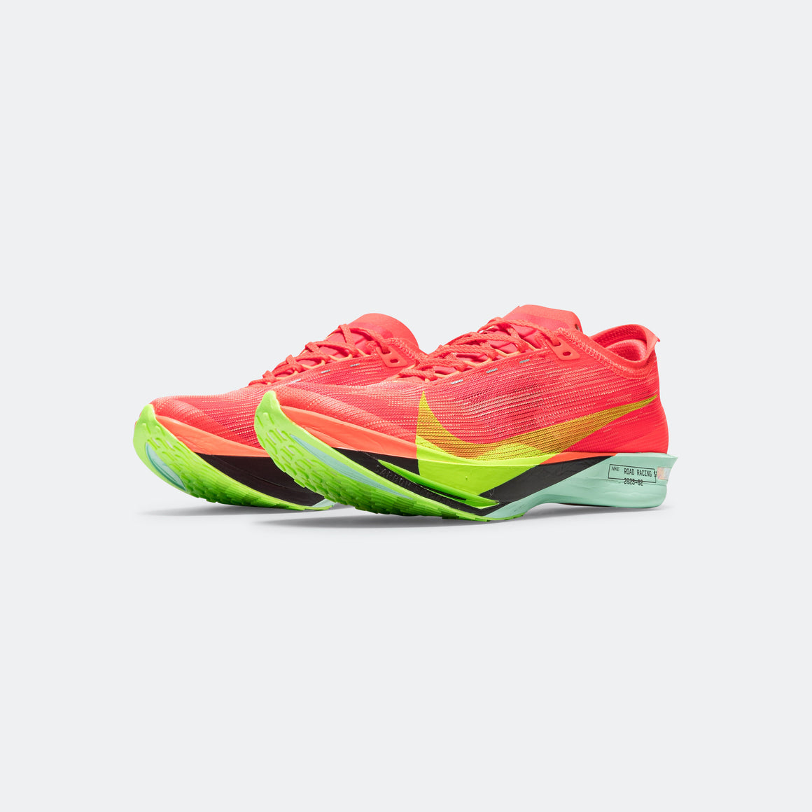 Nike - ZoomX Streakfly 2 - Bright Crimson/Lime Blast-Hyper Orange - Up There Athletics