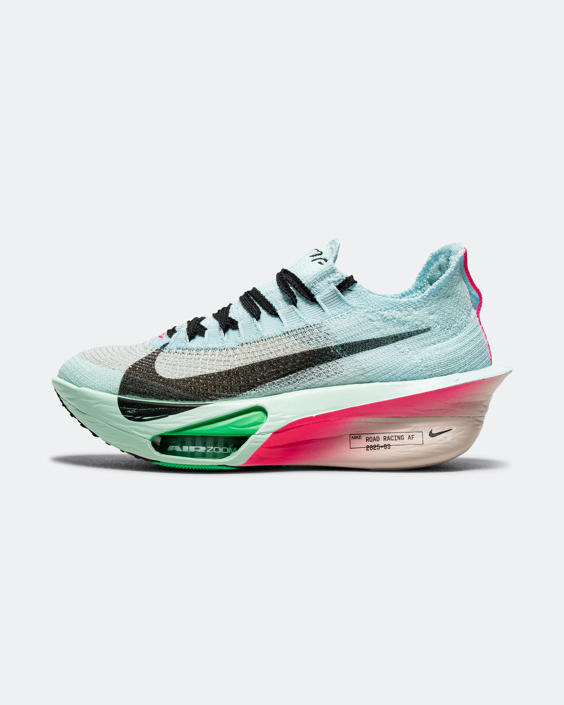 Nike - Womens Air Zoom Alphafly Next% 3 - Glacier Blue/Black-Mint Foam-Green Shock - Up There Athletics