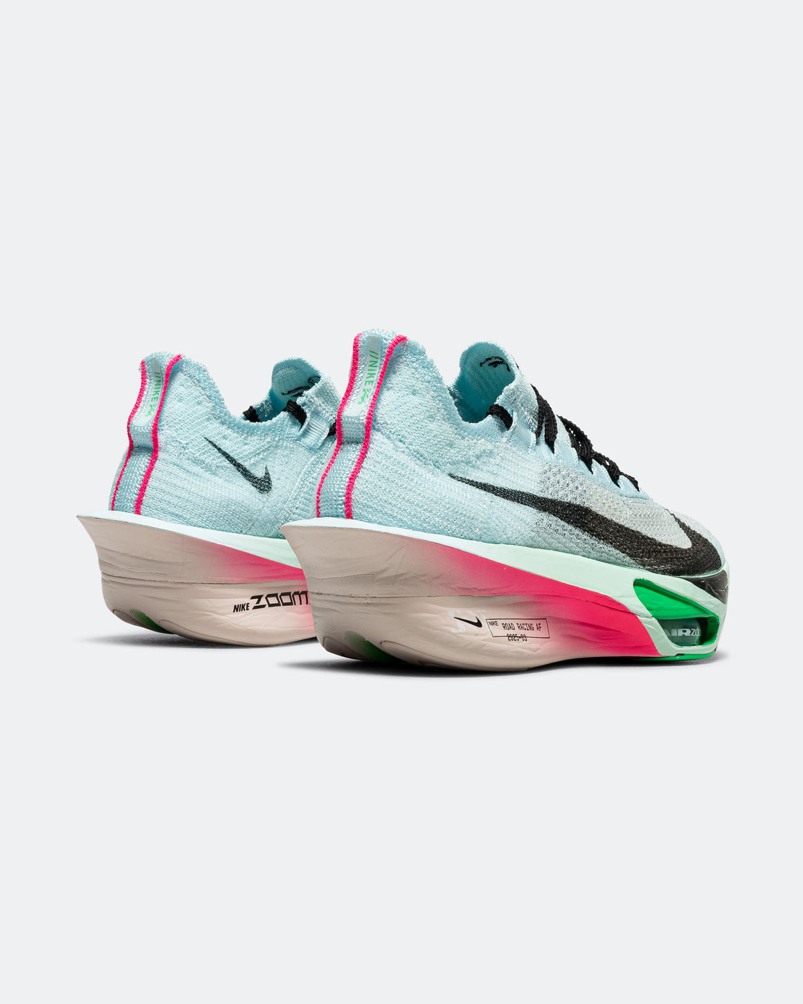 Nike - Womens Air Zoom Alphafly Next% 3 - Glacier Blue/Black-Mint Foam-Green Shock - Up There Athletics