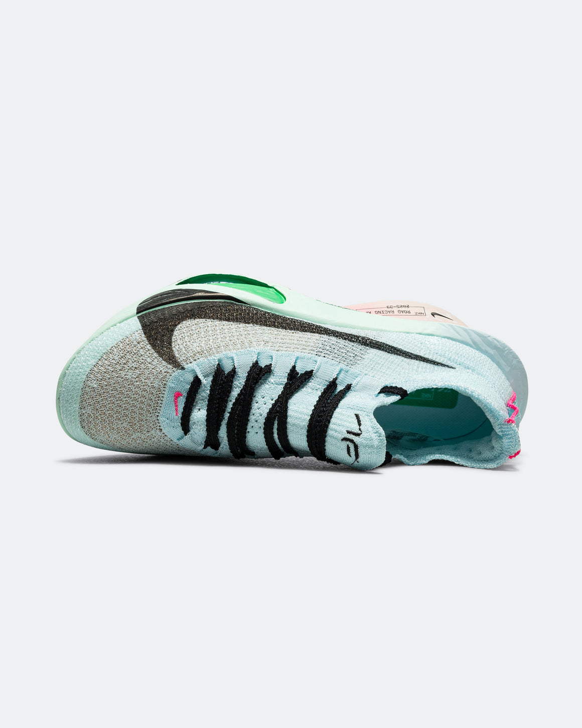 Nike - Womens Air Zoom Alphafly Next% 3 - Glacier Blue/Black-Mint Foam-Green Shock - Up There Athletics