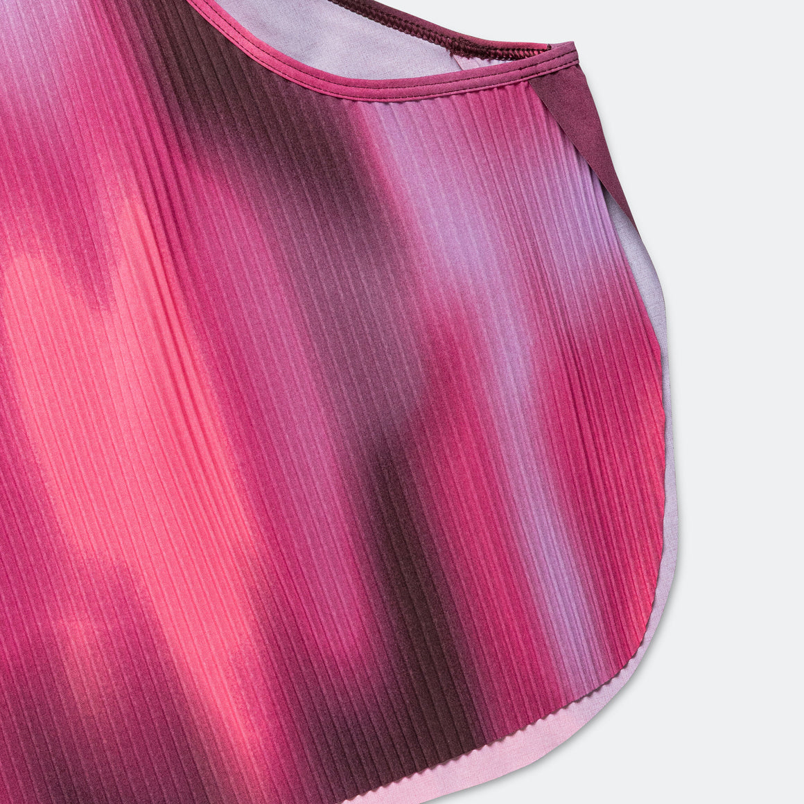 Nike - Womens Dri-FIT ADV Aeroswift Crop Tank 'Faith Kipyegon Breaking4' - Fuchsia/Burgundy-Green Shock - Up There Athletics