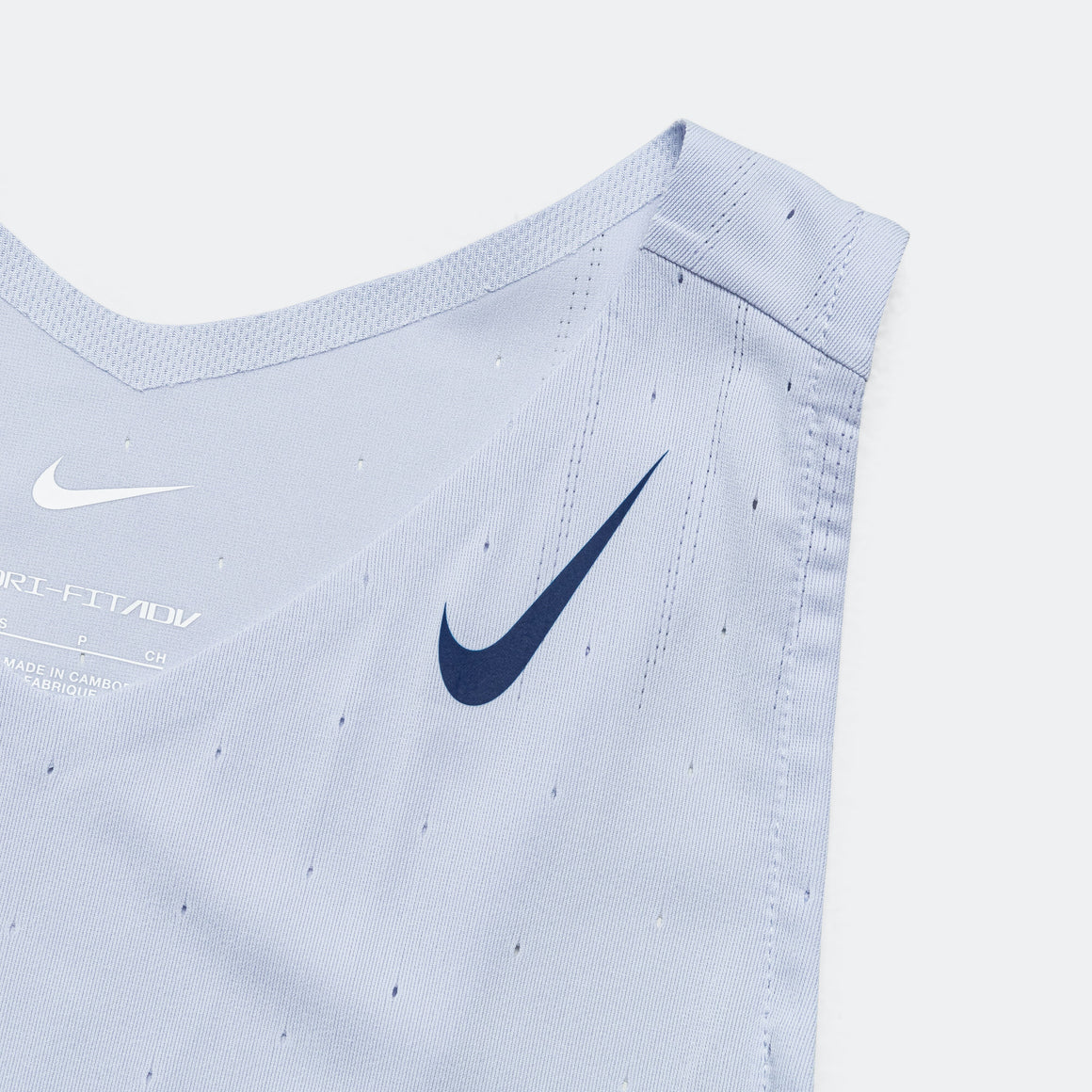 Nike - Womens Dri-FIT ADV Aeroswift Singlet - Ghost/Blue Void - Up There Athletics
