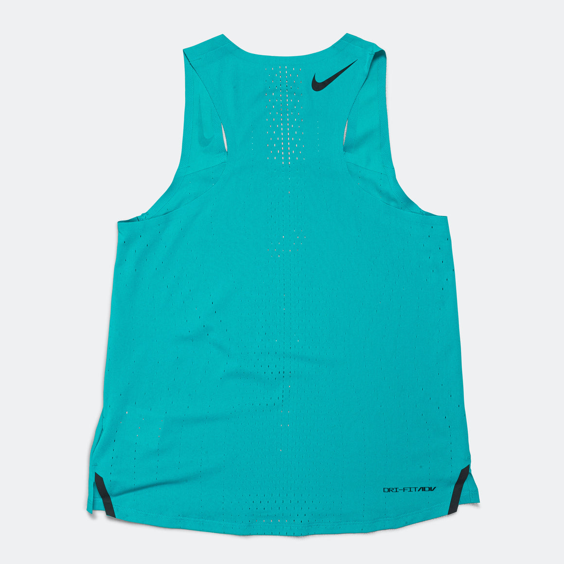 Nike - Womens Dri-FIT ADV AeroSwift Singlet - Rapid Teal/Black - Up There Athletics