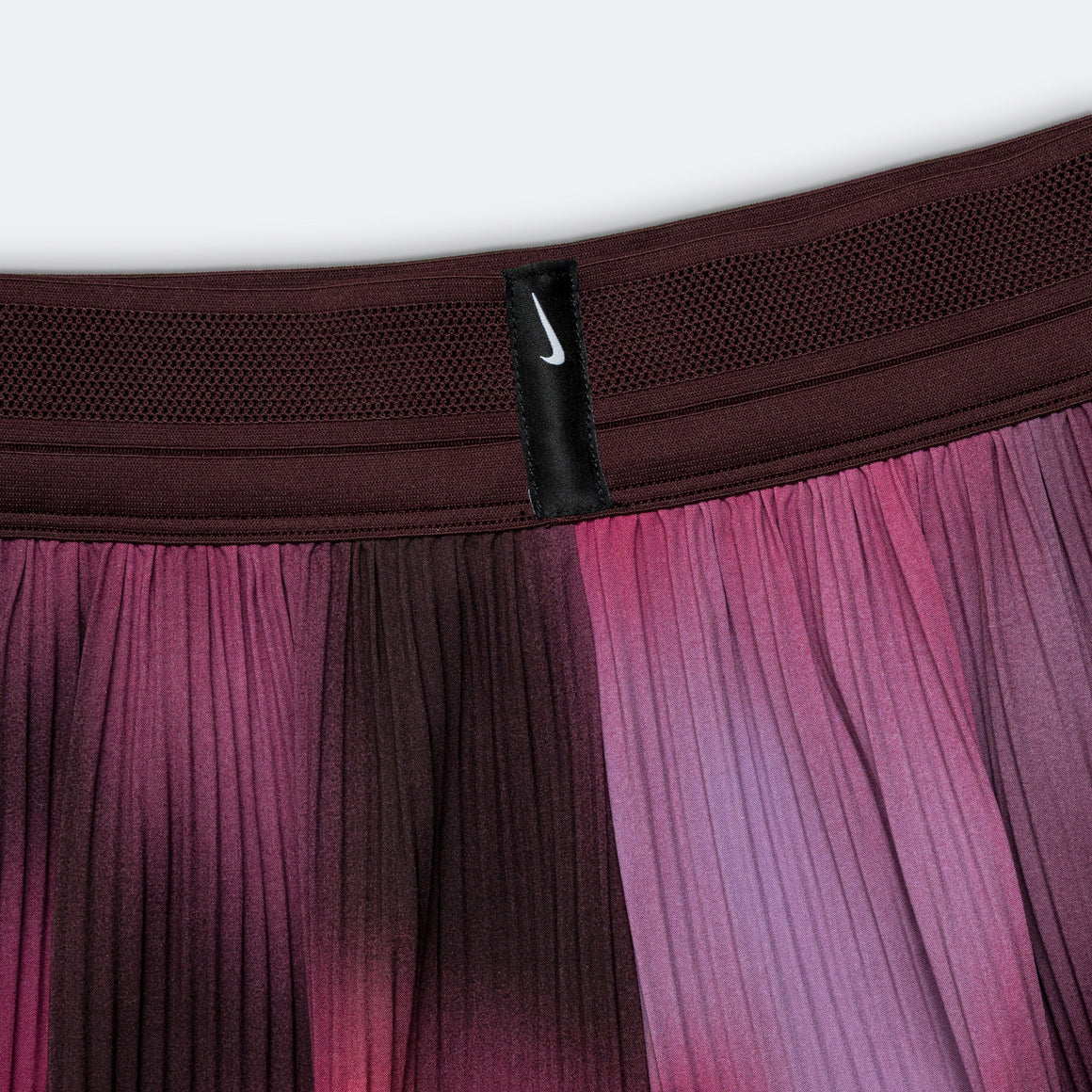 Nike - Womens Dri-FIT ADV Mid-Rise 3' Brief-Lined Shorts 'Faith Kipyegon Breaking4' - Fuchsia/Burgundy-Green Shock - Up There Athletics