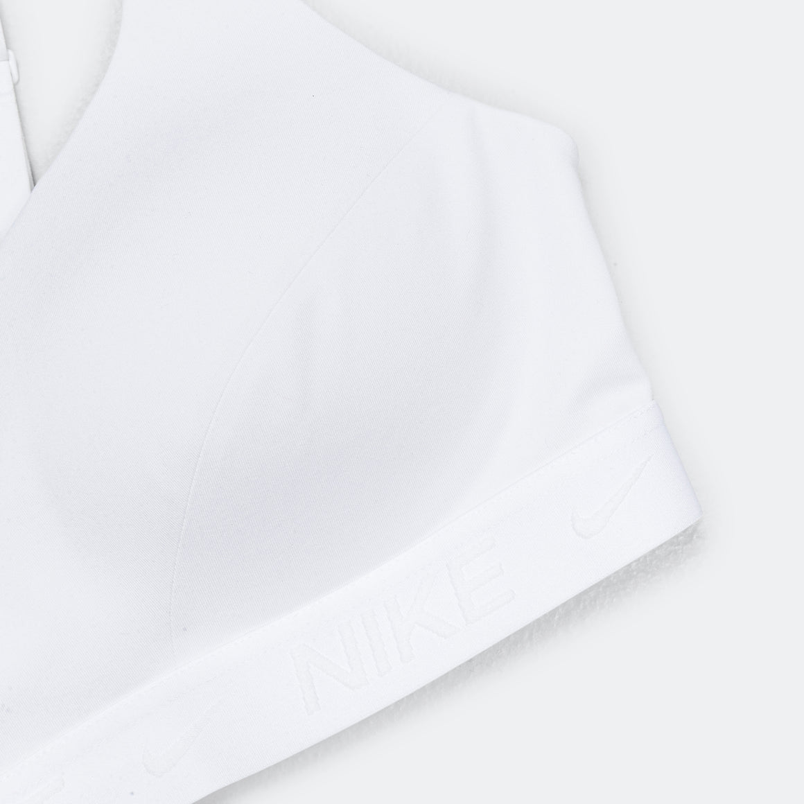 Nike - Womens Dri-FIT Indy High Support Bra - White/Stone Mauve - Up There Athletics