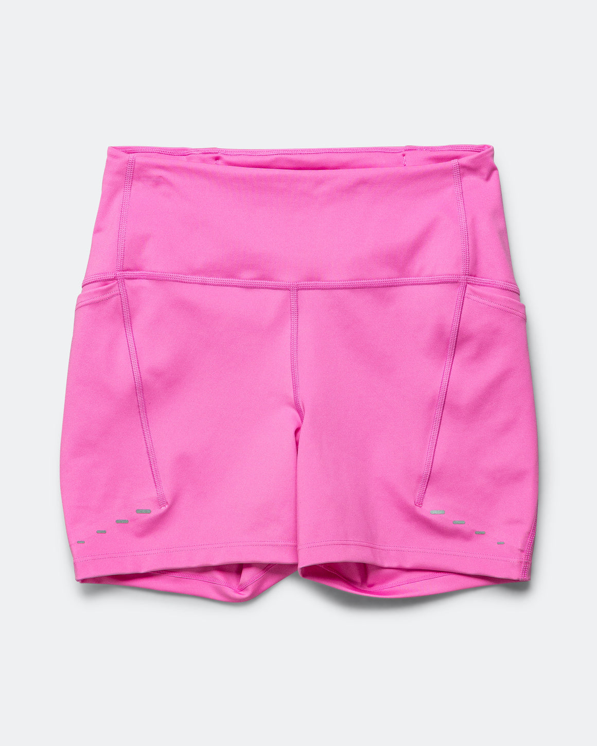 Nike - Womens Dri-FIT Swift 4in High Rise Short Tights - Playful Pink/Reflective Silver - Up There Athletics