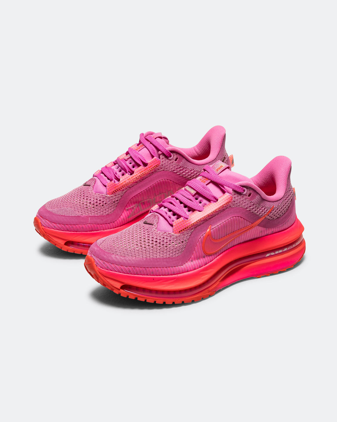 Nike - Womens Pegasus Premium - Playful Pink/Hyper Pink-Metallic Silver-Bright Crimson - Up There Athletics