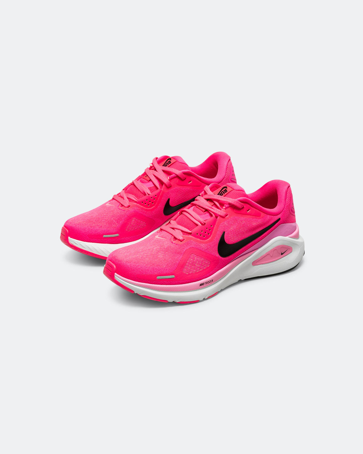 Nike - Womens Structure 26 - Hyper Pink/Pink Spell-White-Black - Up There Athletics