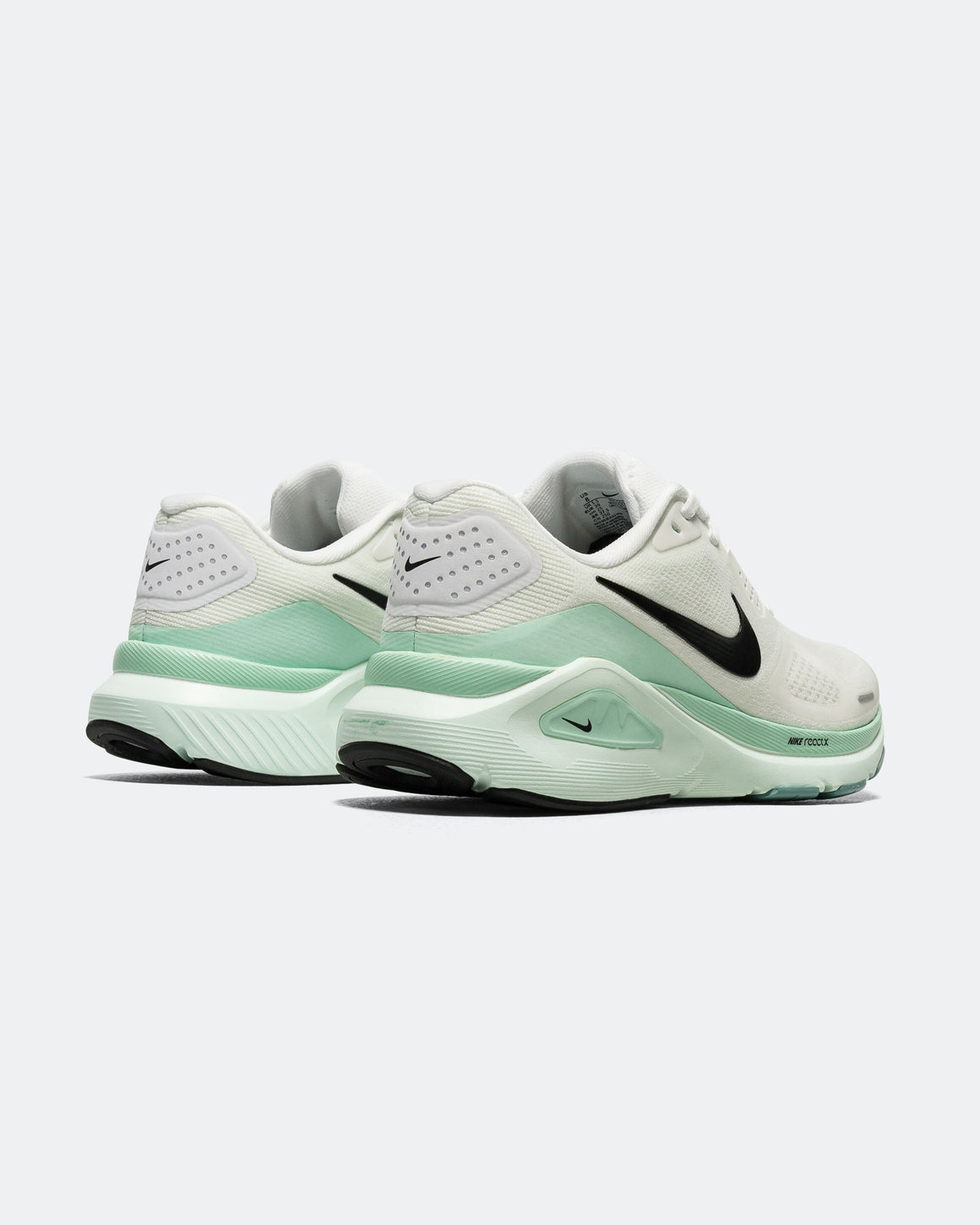 Nike - Womens Structure 26 - White/Black-Barely Green-Mint Foam - Up There Athletics