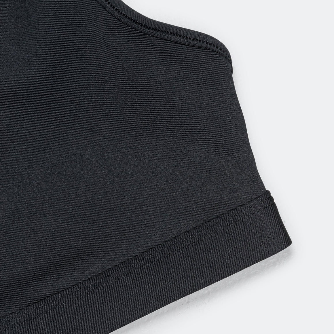 Nike - Womens Swoosh Medium Support Sports Bra - Black/White - Up There Athletics
