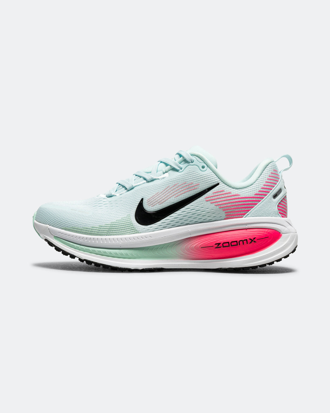 Nike - Womens Vomero 18 - Glacier Blue/Black-White-Hyper Pink - Up There Athletics
