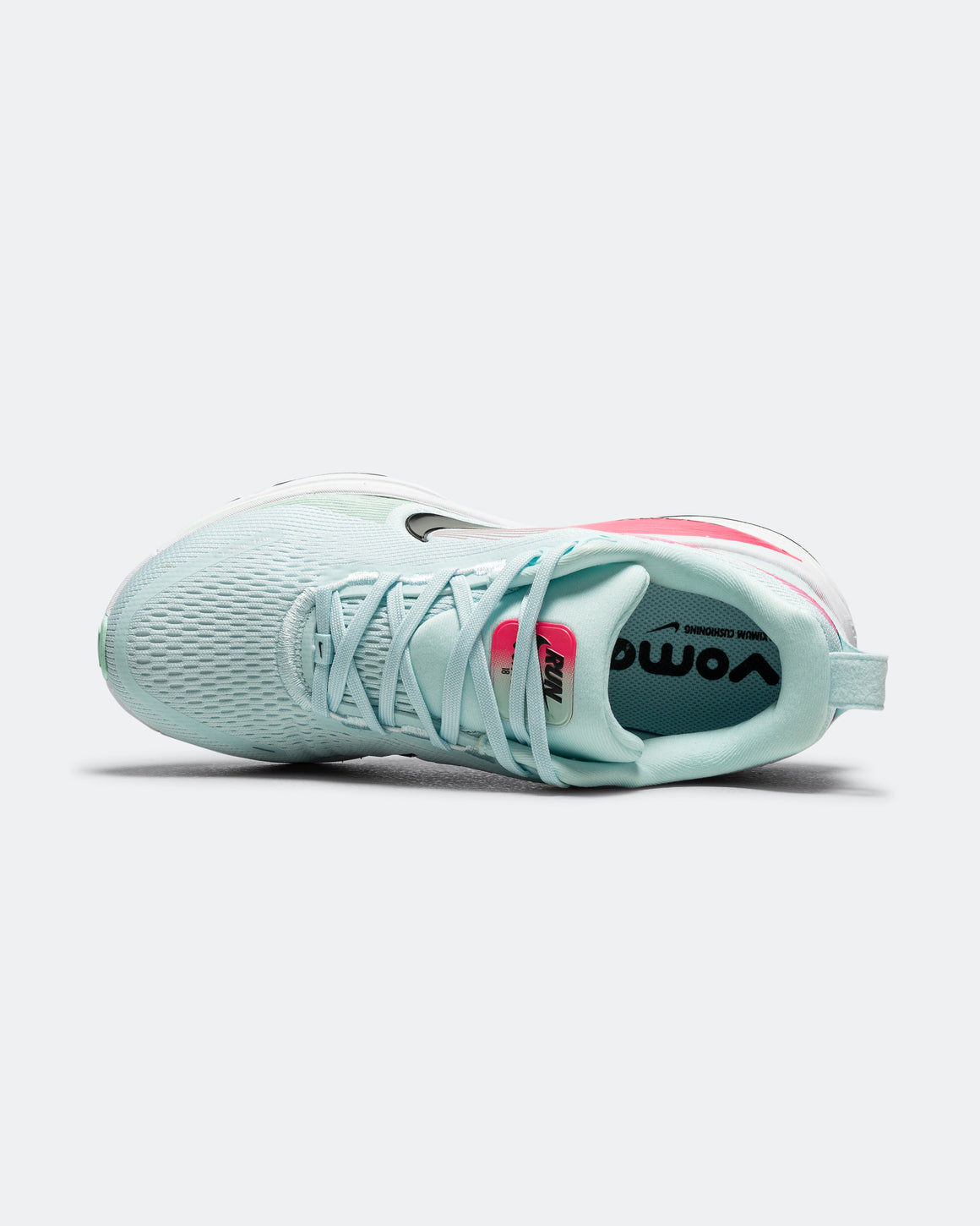 Nike - Womens Vomero 18 - Glacier Blue/Black-White-Hyper Pink - Up There Athletics