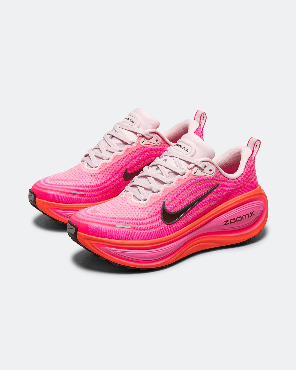 Nike - Womens Vomero Plus - Hyper Pink/Burgundy Crush-Bright Crimson - Up There Athletics