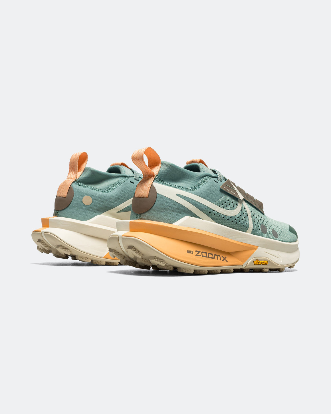 Nike - Womens ZoomX Zegama 2 - Cannon/Soft Pearl-Orange Chalk - Up There Athletics