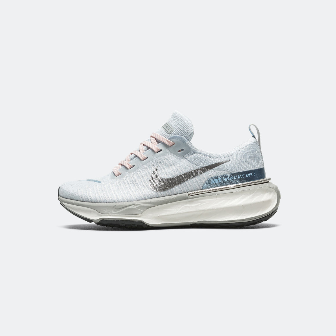 Nike - Womens ZoomX Invincible 3 - Photon Dust/Psychic Blue-Sail-Light Smoke Grey - Up There Athletics
