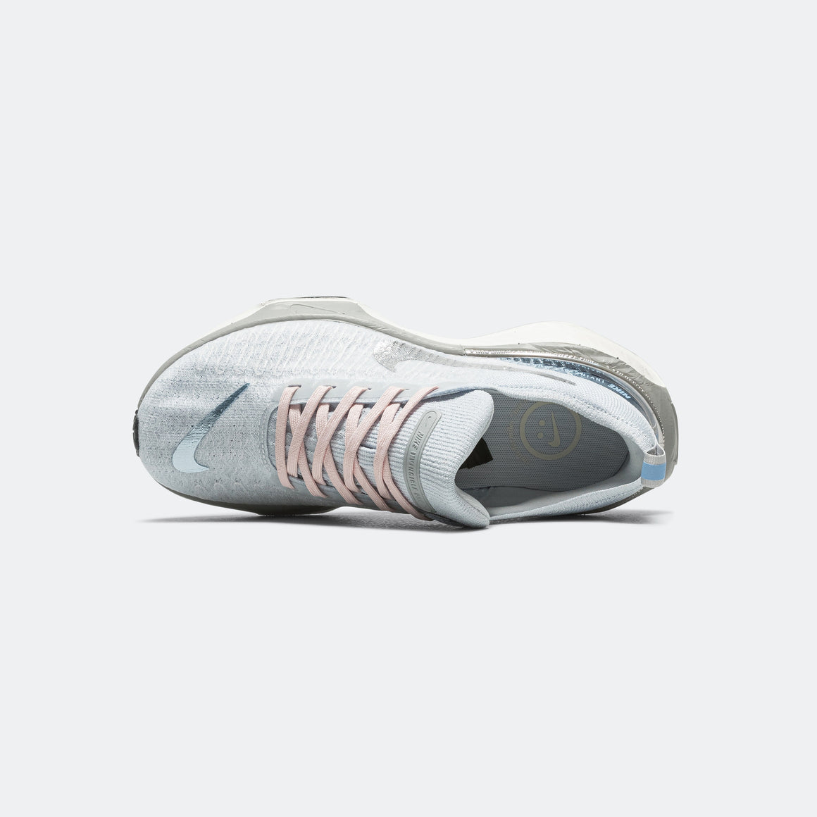 Nike - Womens ZoomX Invincible 3 - Photon Dust/Psychic Blue-Sail-Light Smoke Grey - Up There Athletics