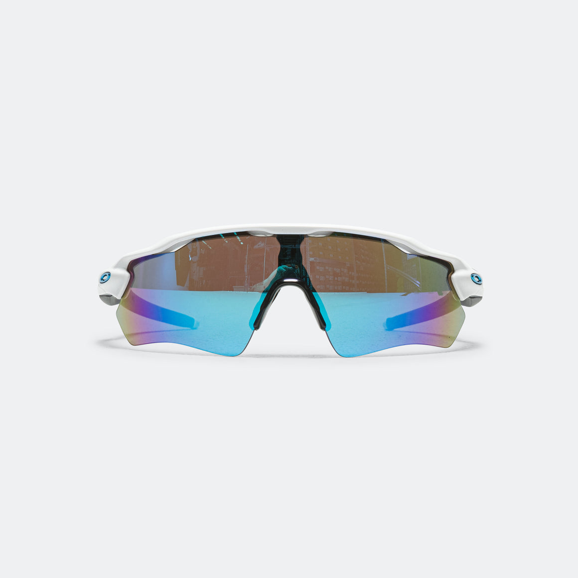 Oakley - Radar EV Path - Polished White/Prizm Sapphire - Up There Athletics