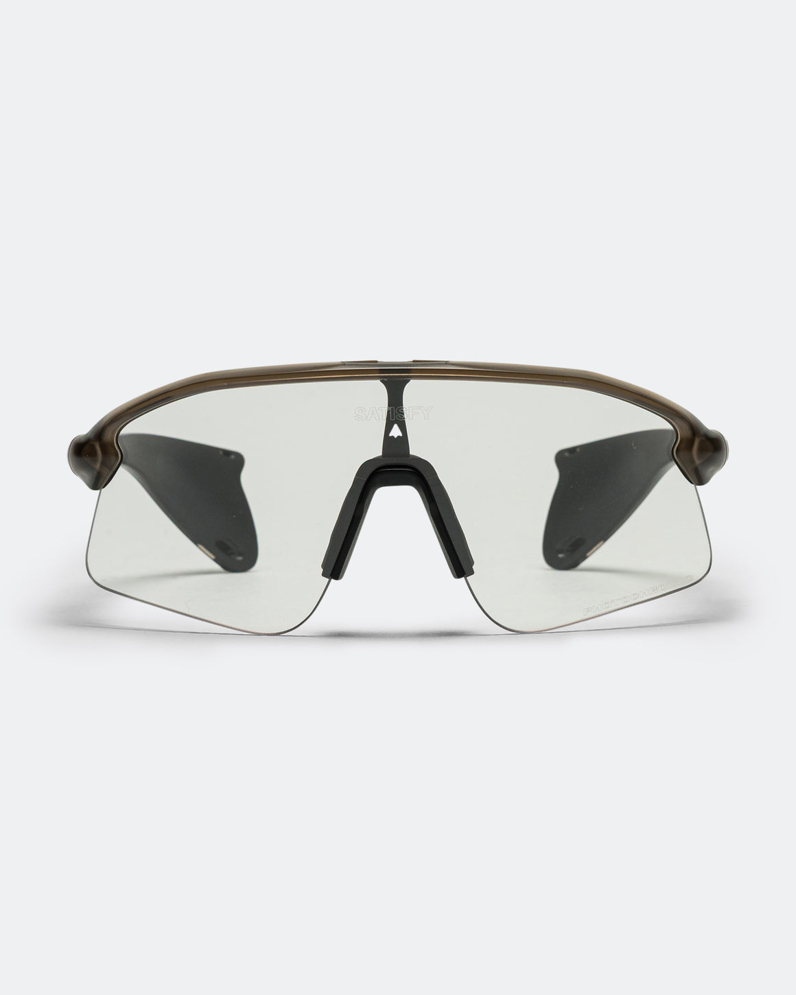 Oakley - Stunt Devil x Satisfy - Matte Brown Smoke w/Clear Photochromic - Up There Athletics
