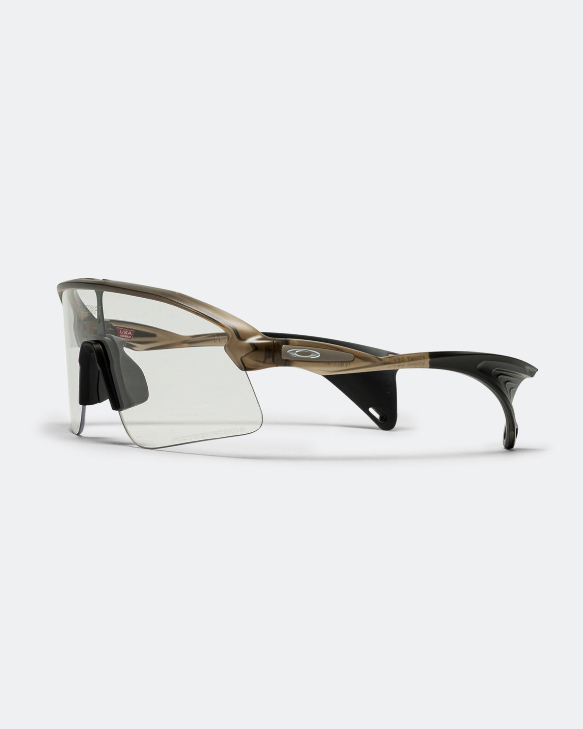 Oakley - Stunt Devil x Satisfy - Matte Brown Smoke w/Clear Photochromic - Up There Athletics