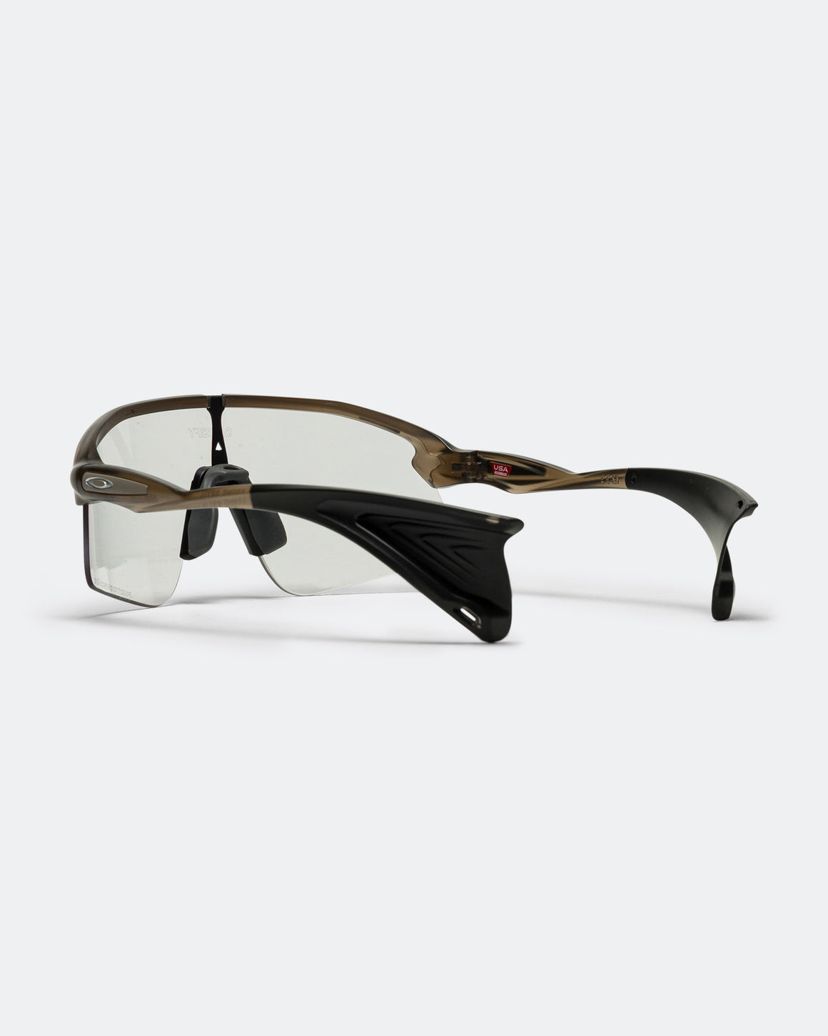 Oakley - Stunt Devil x Satisfy - Matte Brown Smoke w/Clear Photochromic - Up There Athletics