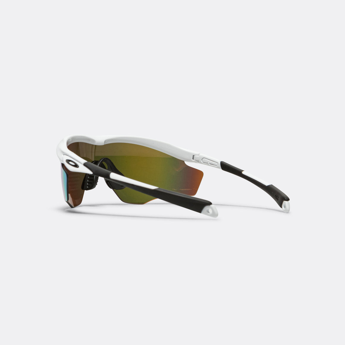 Oakley - M2 Frame XL - Polished White/Fire Iridium - Up There Athletics